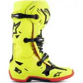 Alpinestars Bottes Tech 10 Yellow Fluo Black Red Fluo