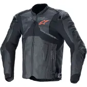 Alpinestars Atem V5, veste en cuir ,Noir ,52