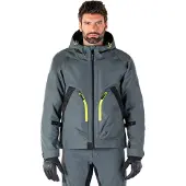 Alpinestars Morush, veste textile imperméable ,Gris/Noir ,M