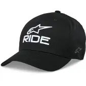 Alpinestars Casquette Ride Sonic Black White, Taille: S/M