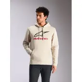 Alpinestars Sweat À Capuche Always V3 Off White Black Red, Taille: M