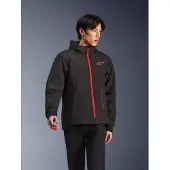 Alpinestars Sweat À Capuche Tech Radium Black Bright Red