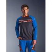 Alpinestars Maillot Maxdura Dual Deep Gray Royal Blue