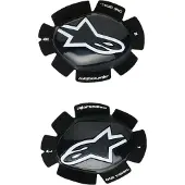 Alpinestars Genouillère GP Plus, noir/blanc