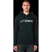 Alpinestars Sweat À Capuche Blaze V3 Black White, Taille: M