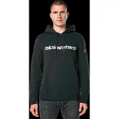 Alpinestars Sweat À Capuche Linear Wordmark V3 Black White Red