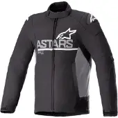 Alpinestars SMX, veste textile imperméable ,Noir/Gris ,L