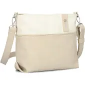 Zwei Sac à bandoulière 'JANA J8' beige / blanc