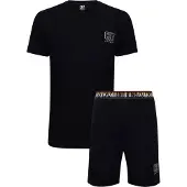 Cr7 - Cristiano Ronaldo Pyjama court 'World Cup Edition' noir / blanc