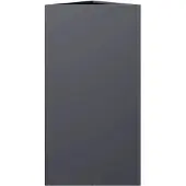vidaXL Jardinière anthracite triangulaire 40x34,5x70 cm acier