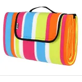 Detex Couverture de pique-nique pliable imperméable 195x150cm