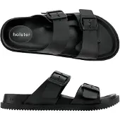 Holster Sandales pour femmes Holster Soleseeker, en matériau vegan, couleur noire, taille 39
