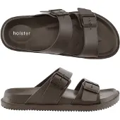 Original Brands HOLSTER Holster Soleseeker Sandales pour femmes en matière vegan CHOCOLATE 44