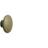 Muuto Dots Wood Lot de Hooks Brown Green | Ø 6.5 cm