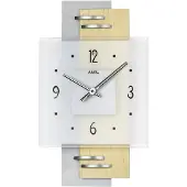 AMS Horloge murale à quartz , mouvement à quartz, 22x36x5cm, 9248