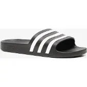 Adidas Mule 'Adilette Aqua' noir / blanc