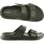 Holster Sandales pour femmes Holster Soleseeker, en matériau vegan, couleur kaki, taille 38