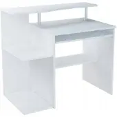 Matkam Bureau d'ordinateur B1 BLANC 100 cm