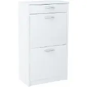 Meble Bestseller Meuble à chaussures 2D1S BLANC avec commode