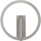 Nova Luce Applique murale design Tilia nickel