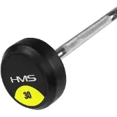 HMS Barre de musculation caoutchouc GSG-10