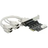 DeLOCK Carte PCI-Express 89895 4x RS-232 avec alimentation électrique