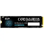 Silicon Power SSD A60 128 Go M.2 PCIe NVMe Gen3x4