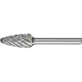 PFERD Fraise sur tige RBF D.12mm tête-L.25mm tige-D.6mm HM Verz.STEEL 21117887