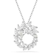 Swarovski Pendentif 'MESMERA' argent / blanc