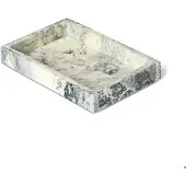 Ferm Living Mist Plateau Rectangulaire Emerald Off-white | 15 x 20 cm
