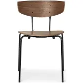 Ferm Living Herman Chaise de salle à manger Walnut