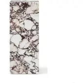 Audo Copenhagen Plinth Pedestal Table Grey Galaxy Marble