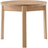 Audo Copenhagen Passage Lounge Table Natural Oak | Ø50