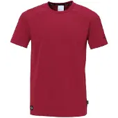 Uhlsport Id T-Shirt Hommes - Bordeaux / Noir