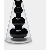 Tom Dixon Bump Vase Conique Black
