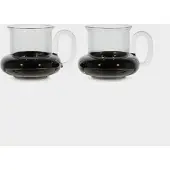 Tom Dixon Bump Lot de Tasses à Thé Black