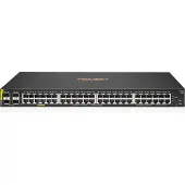 HP Aruba Networking Aruba 6100 48G Classe 4 PoE 4SFP+ 370 W, géré, L3, Gigabit Ethernet (10/100/1000), prise en charge de l'alimentation par Ethernet (PoE), montage en rack, 1U