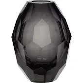 Hubsch Vase À Facettes Gris | 950505