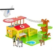 Papo Coffret de figurines - - Hôpital de la Brousse - Jungle - Bois - Mixte