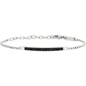Breil Bracelet noir / argent