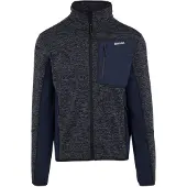 Regatta Veste en polaire 'Baslinn' bleu foncé / blanc