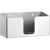 Bartscher 850057 Distributeur de serviettes en papier ILZF20 850057, acier au chrome-nickel brossé argenté, 1 pièce