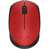 Logitech M171 wireless Maus rot