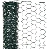 Nature Grillage métallique hexagonal 1 x 5 m 13 mm Vert