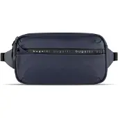 Bugatti Sacs banane 'Blanc' bleu marine / noir / blanc