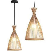 Toolight Lampe Suspendue APP1185-1CP Beige