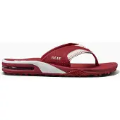 Reef FANNING TAILGATE Sandales, couleur rouge/blanc