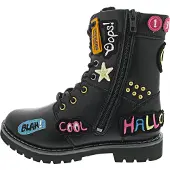 Dockers Bottes bleu / jaune clair / rose / noir / blanc
