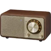 Sangean WR-7 Plus vintage walnut Radio de table portable rétro avec Bluetooth