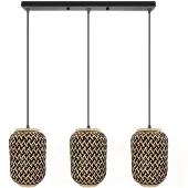 Toolight Lampe Suspendue APP1425-3CP Black